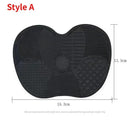 Silicone Makeup Brush Cleaner Mat Effortless Cleaning Solution