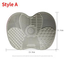 Silicone Makeup Brush Cleaner Mat Effortless Cleaning Solution