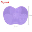 Silicone Makeup Brush Cleaner Mat Effortless Cleaning Solution