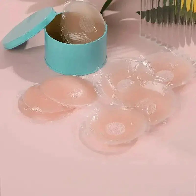 Silicone Nipple Cover Reusable Adhesive Bra Pads For All Day