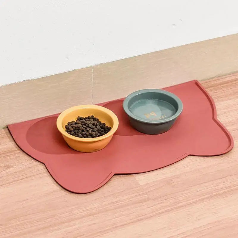 Silicone Pet Feeding Mat Nonstick Waterproof Dog Cat Tray