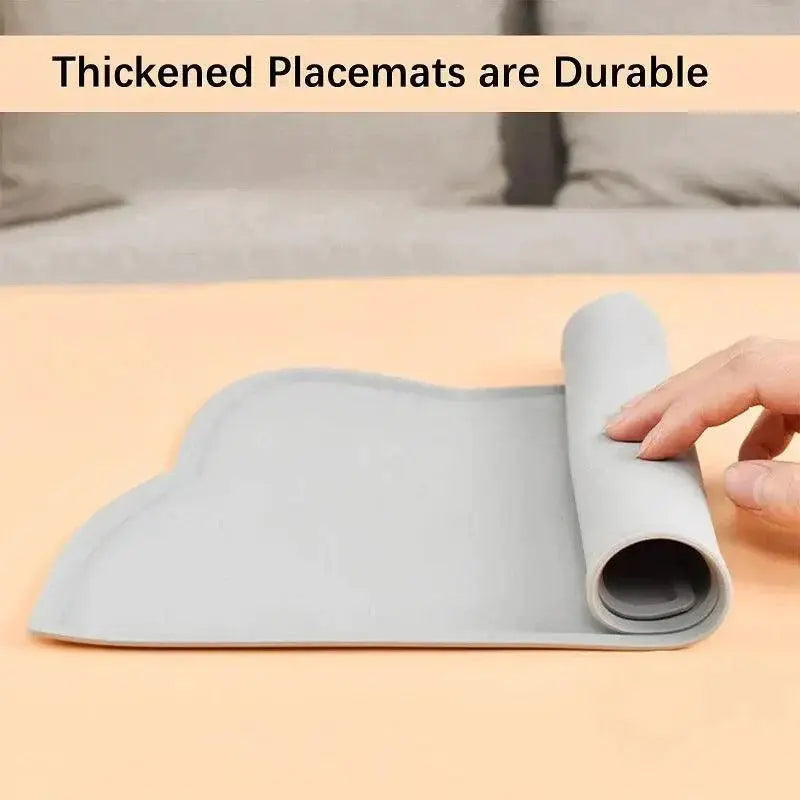 Silicone Pet Feeding Mat Nonstick Waterproof Dog Cat Tray