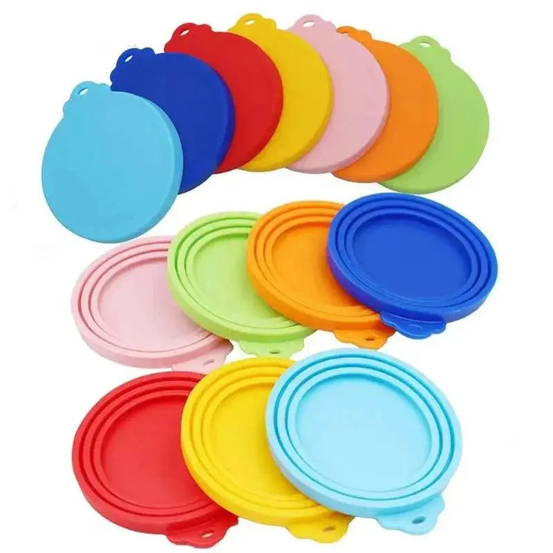 Silicone Pet Food Can Lid Freshness Sealer For Pets