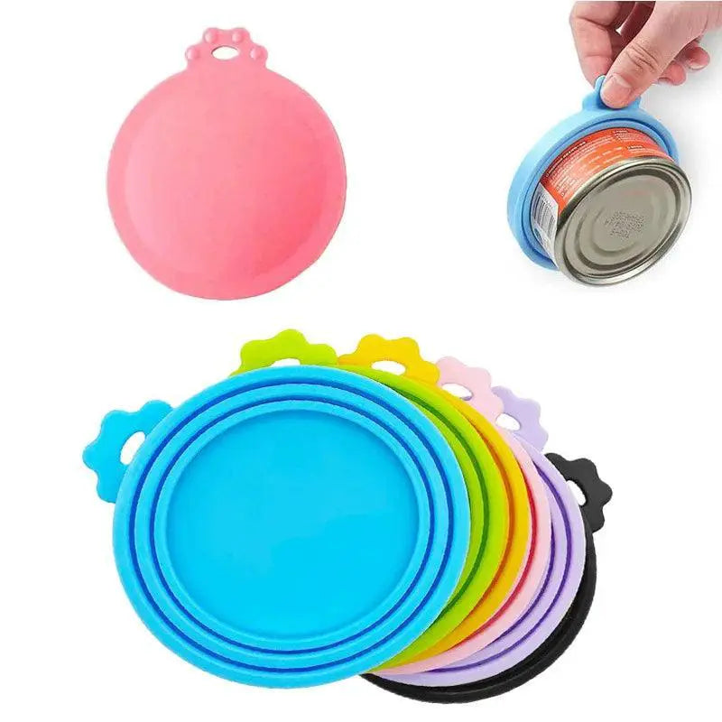 Silicone Pet Food Can Lid Freshness Sealer For Pets