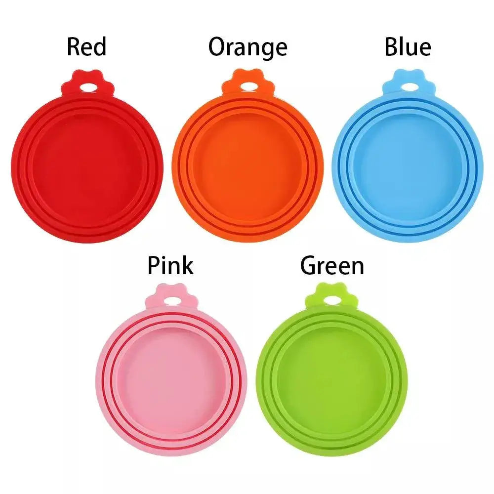 Silicone Pet Food Can Lid Freshness Sealer For Pets