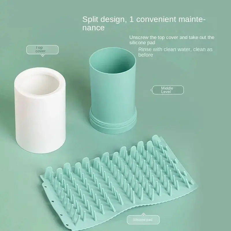 Silicone Pet Foot Washer Cup Paw Cleaner For Dogs And Cats - OurLum.com