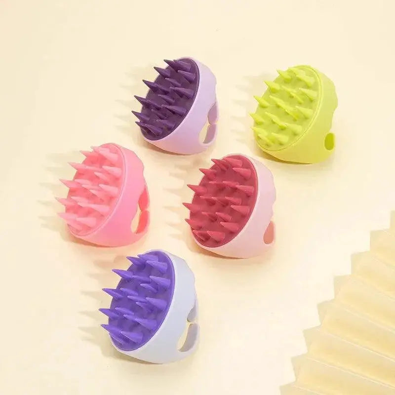 Silicone Scalp Brush Luxurious Hair Massage Tool For Growth