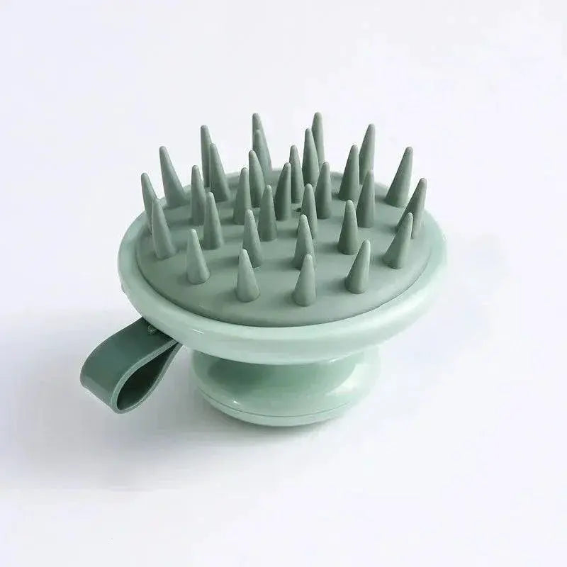 Silicone Scalp Massage Brush for Healthy Hair Care