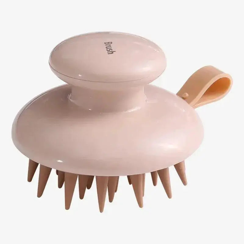 Silicone Scalp Massage Brush for Healthy Hair Care