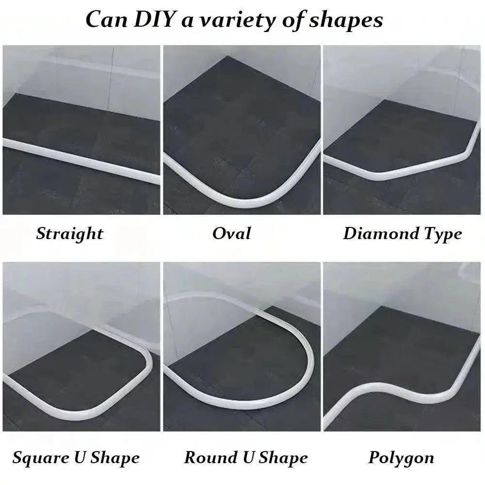 Silicone Shower Barrier Flexible Water Retention Solution