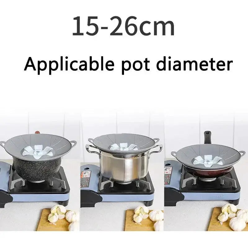 Silicone Spill Stopper Lid for Pots and Pans Eco Friendly
