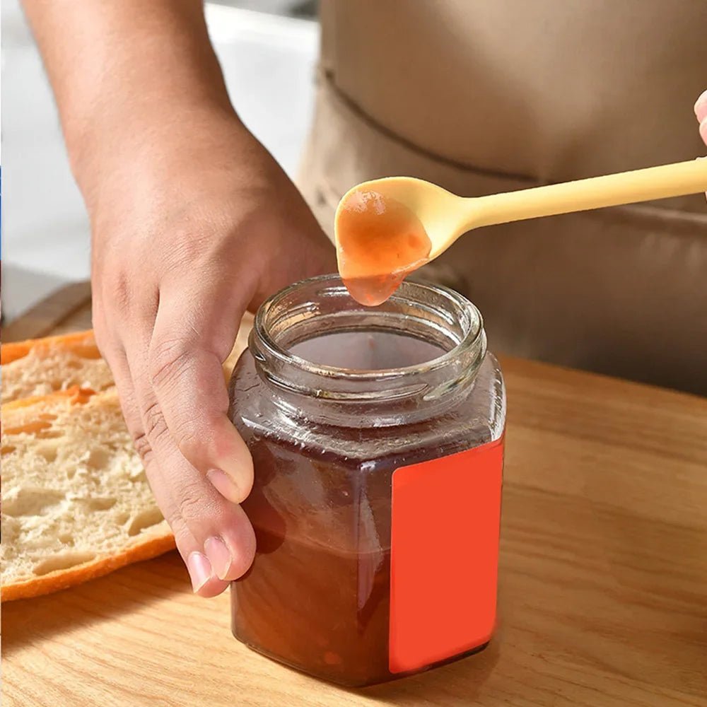 Silicone Spoon Set 2 Piece Jam And Rice Spoons Heat Resistant Nonstick Tools Set