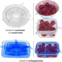 Silicone Stretch Lids For Food Storage