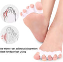Silicone Toe Spacers for Bunion and Hammer Toe Relief