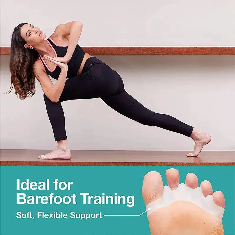 Silicone Toe Spacers for Bunion and Hammer Toe Relief