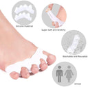 Silicone Toe Spacers for Bunion and Hammer Toe Relief