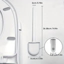 Toilet Brush Cleaner for Small Bathrooms