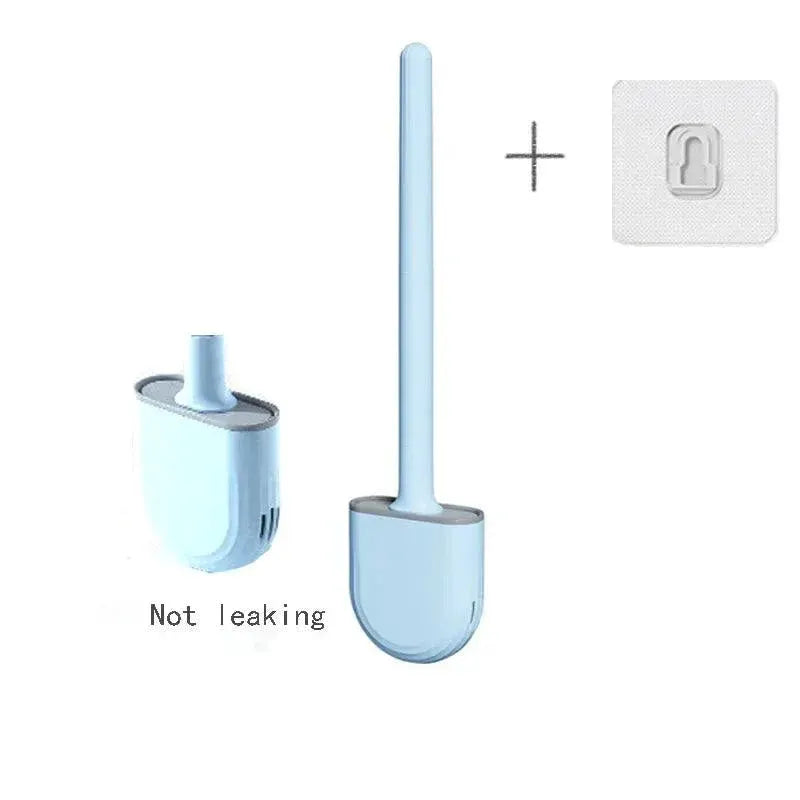 Silicone Toilet Brush Cleaner Efficient Bathroom Tool