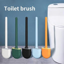 Silicone Toilet Brush Set: Easy WC Cleaning with Holder