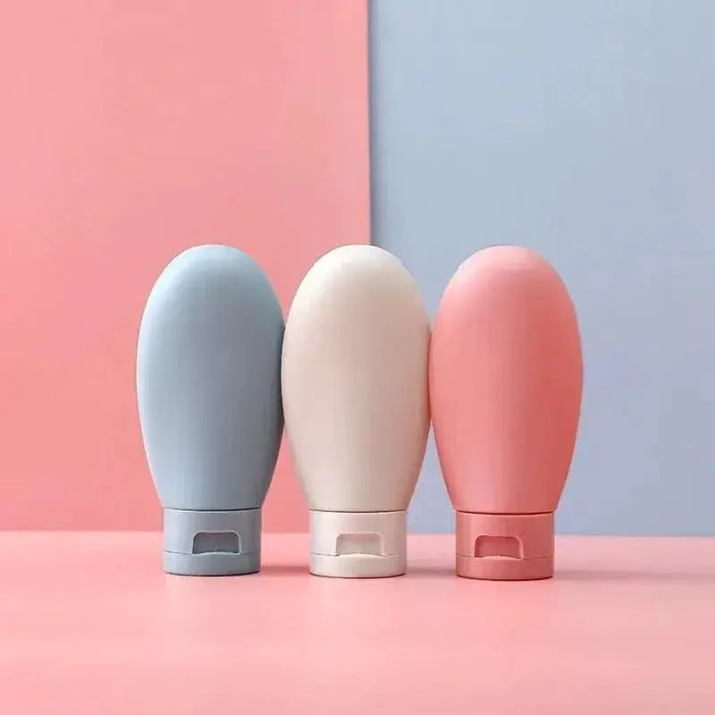 Silicone Travel Bottle Set 60ml Refillable Eco Containers