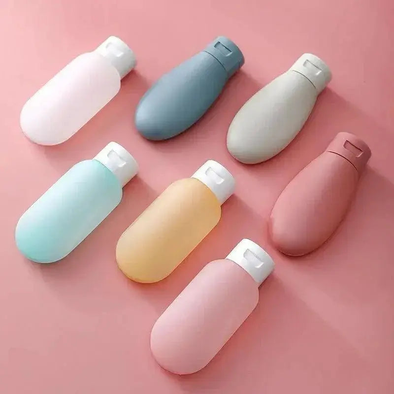 Silicone Travel Bottle Set 60ml Refillable Eco Containers
