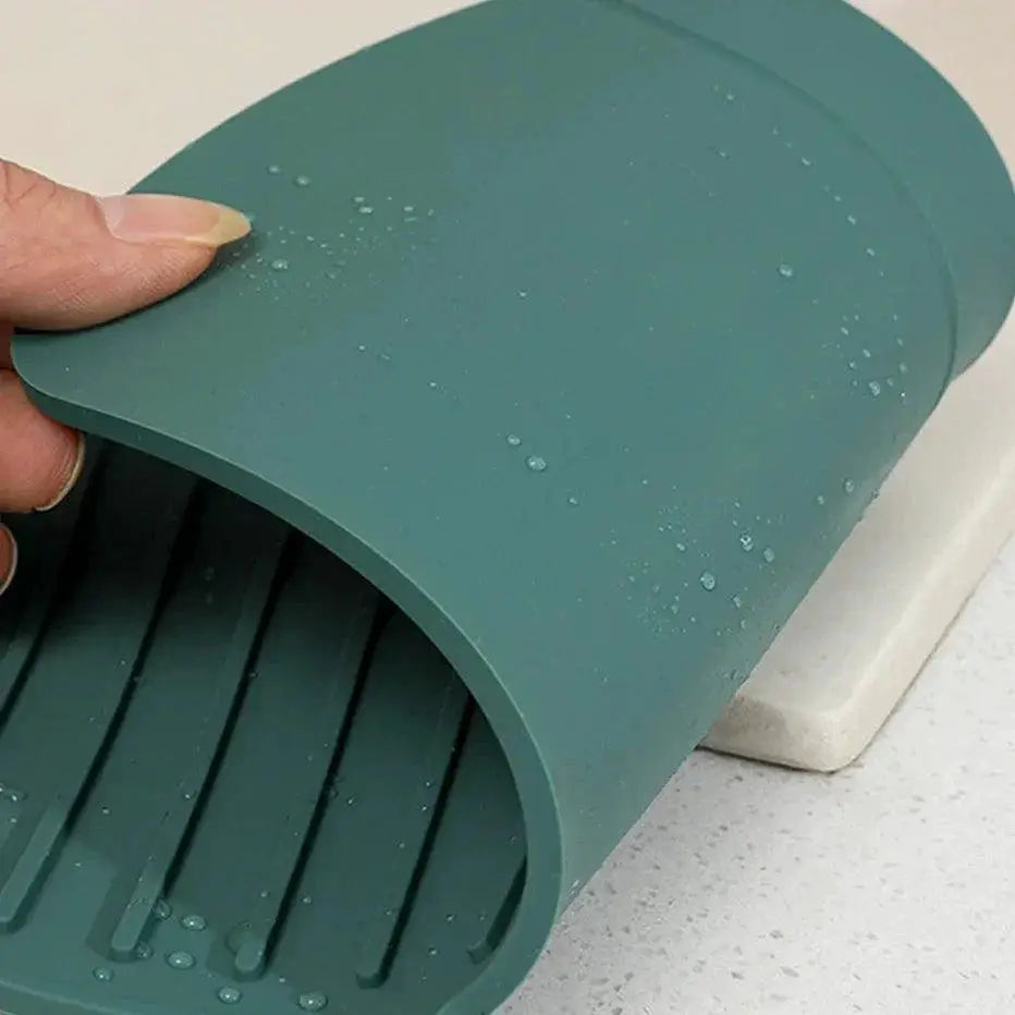 Silicone Water Ripples Sink Splash Pad Kitchen Bathroom