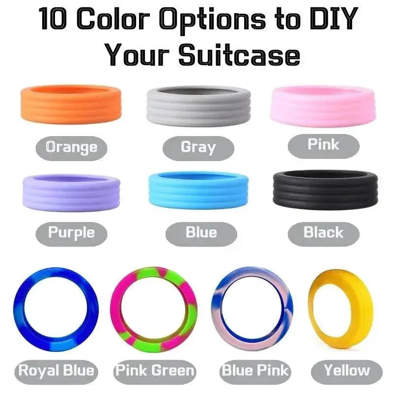 Silicone Wheel Noise Reducer For Suitcases Protect Wheels
