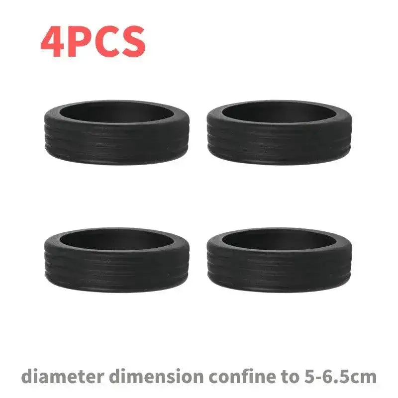 Silicone Wheel Noise Reducer For Suitcases Protect Wheels
