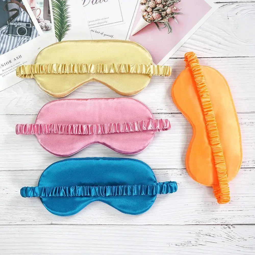Silk Eye Mask For Restful Sleep And Eye Care Essential Tool