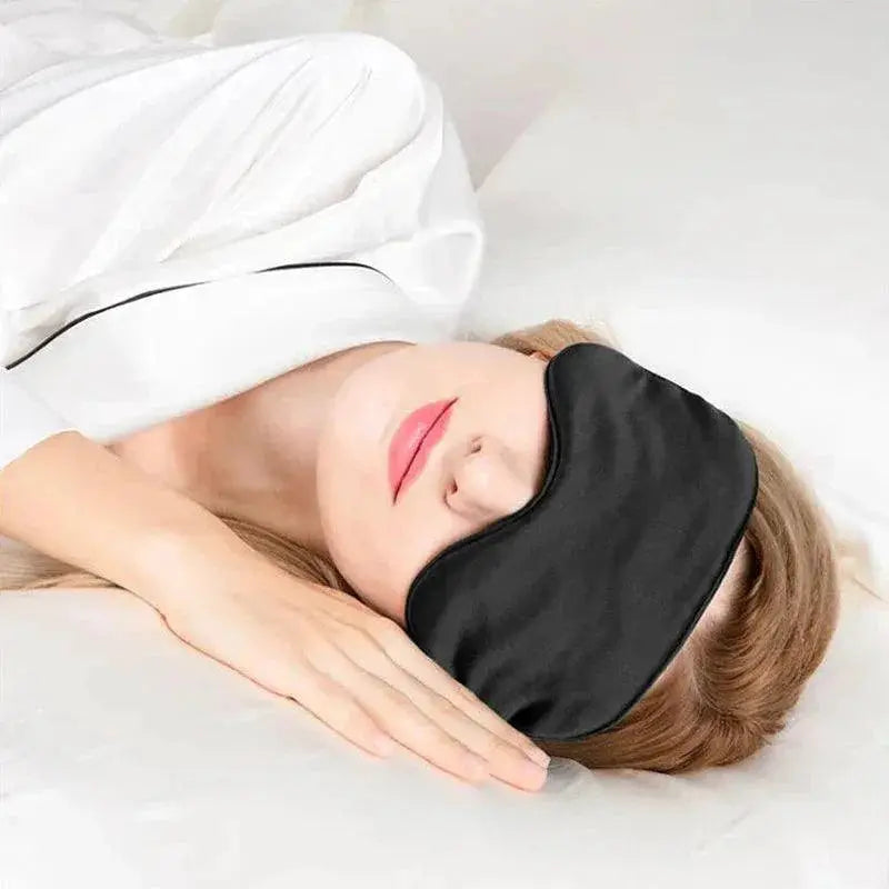 Silk Eye Mask For Restful Sleep And Eye Care Essential Tool