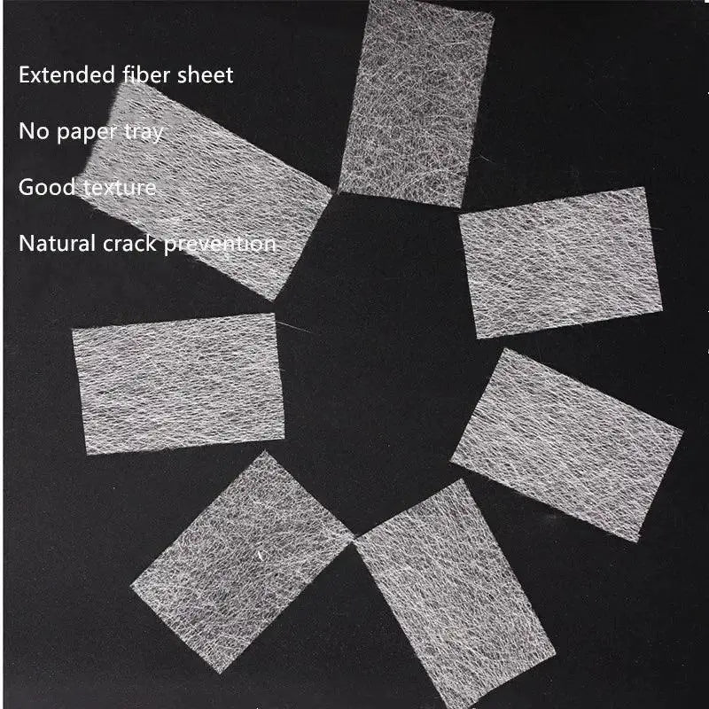 Silk Fiberglass Nail Extension Kit Professional Forms Set