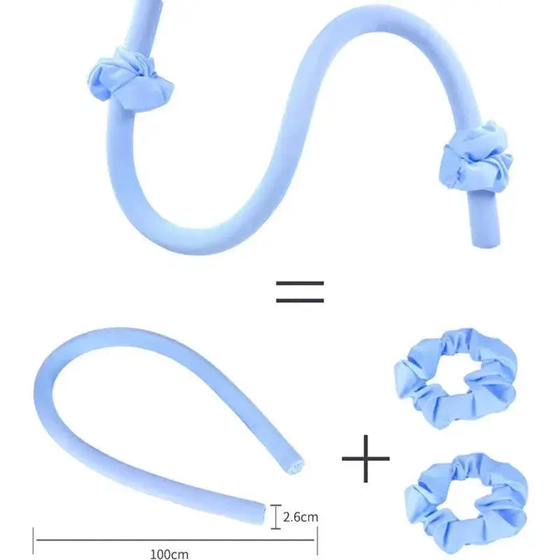 Silk Hairwear Curling Headband for Effortless Heatless Curls