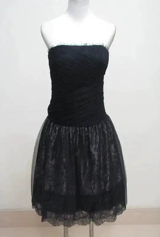 Silk Lace Slim - Fit Dress Nightclub Chic and Versatile