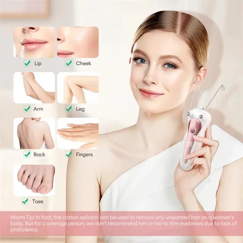 Silky Skin Epilator for Face and Body