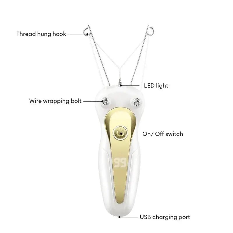 Silky Skin Epilator for Face and Body