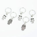 Silver Hair Rings Set for Braids Dreadlocks Extensions