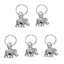 Silver Hair Rings Set for Braids Dreadlocks Extensions