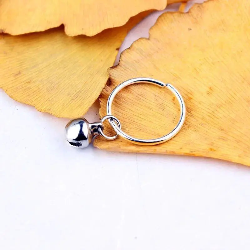 Durable Silver Hair Rings for Braids — 5pcs   NO.17