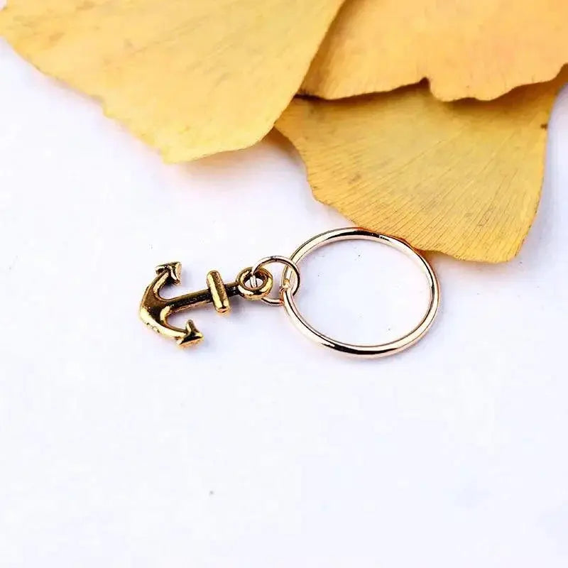 Durable Silver Hair Rings for Braids — 5pcs   NO.21