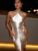 Silver Sparkle Off Shoulder Mini Dress Stylish Elegance