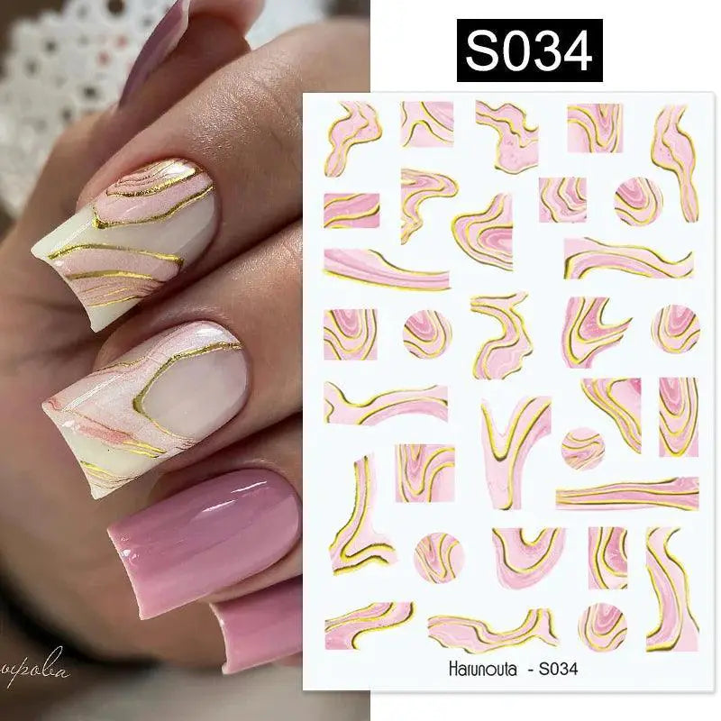 Silver Tribal Nail Art Sticker Set Elevate Your Style — product view 19