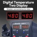 Dual Display Soldering Station for Techs