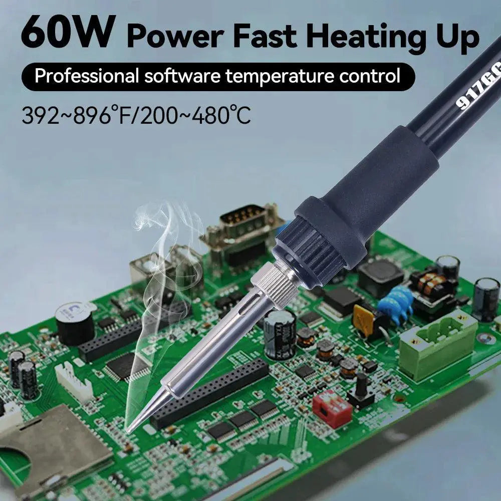 Silverflo Soldering Station 2 in 1 Hot Air Gun Dual Displays