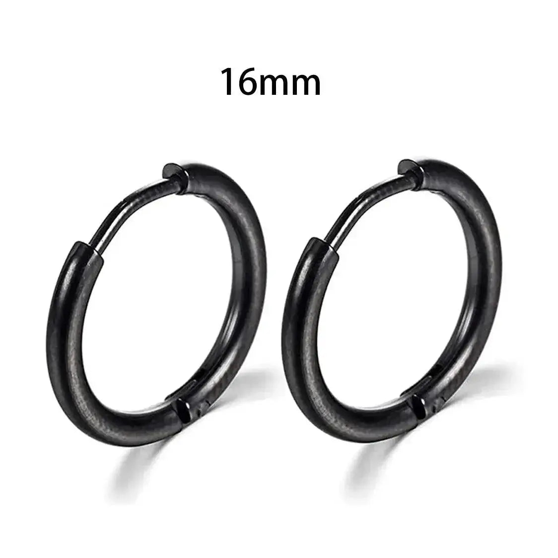 Geometric Hoop Earrings for Cartilage — product view 16