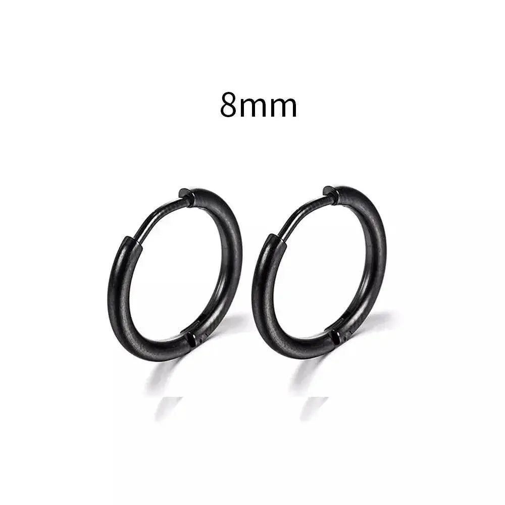 Geometric Hoop Earrings for Cartilage — product view 12