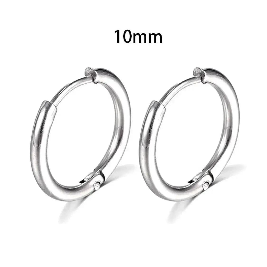 Geometric Hoop Earrings for Cartilage — product view 8