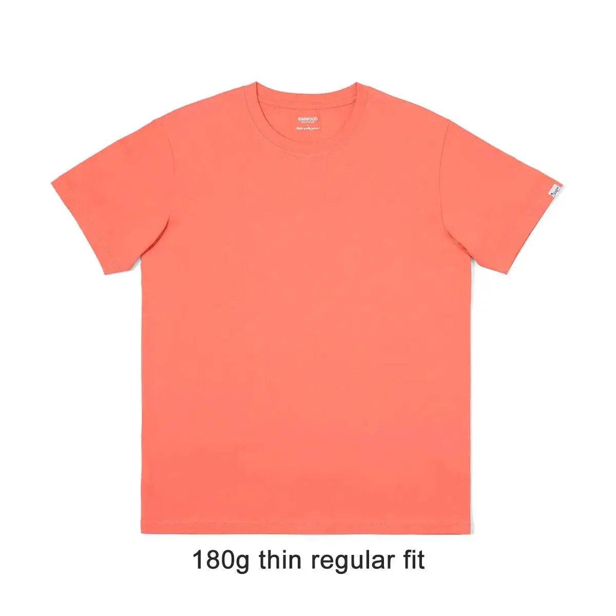 SIMWOOD White Cotton T Shirt Classic Casual O Neck Tops