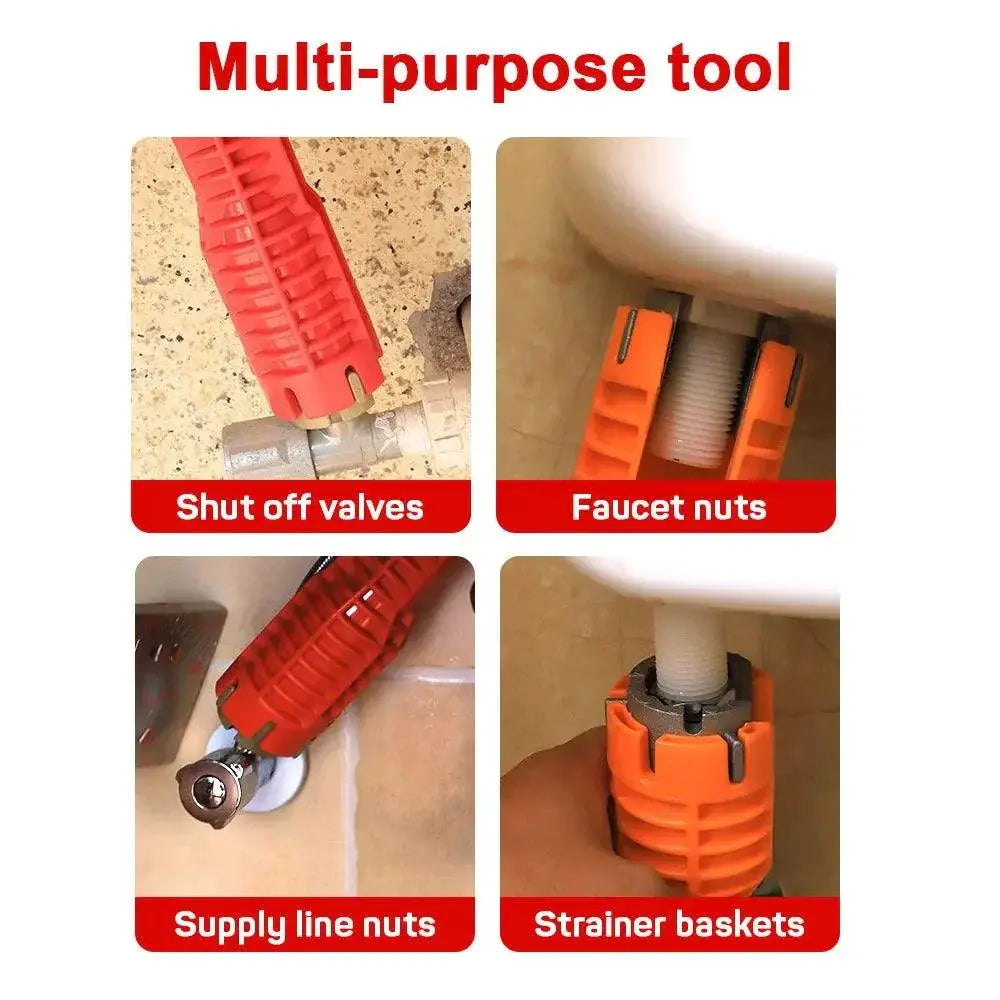 Sink Faucet Wrench 14 In 1 Multi Tool Plumbing Repair