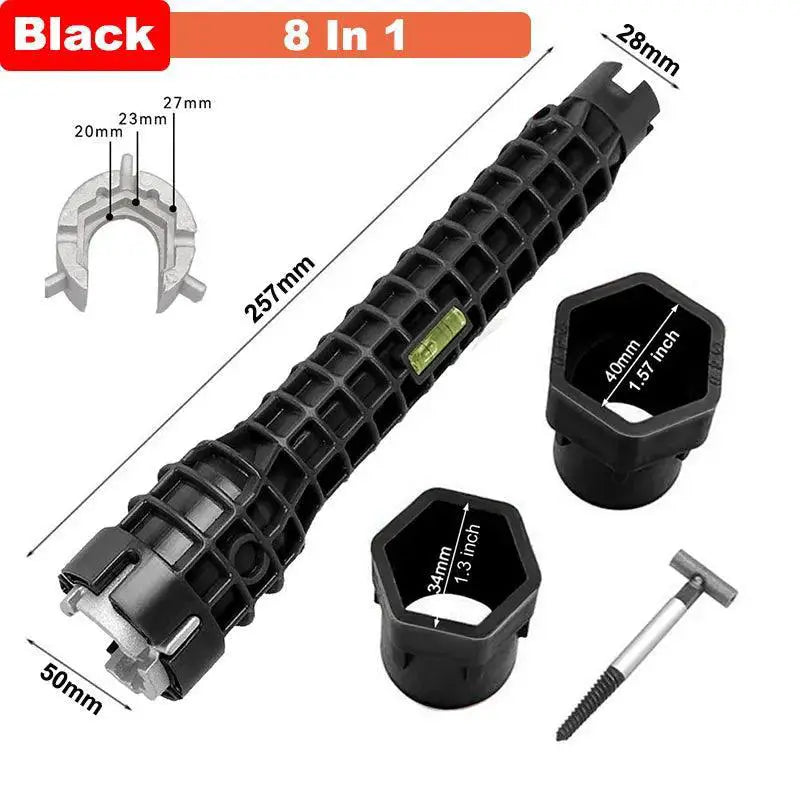 Sink Wrench Tool Set Multi Functional Plumbing Repair Kit