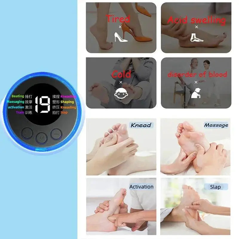 Siseca EMS Foot Massager Mat For Deep Relaxation Wellness